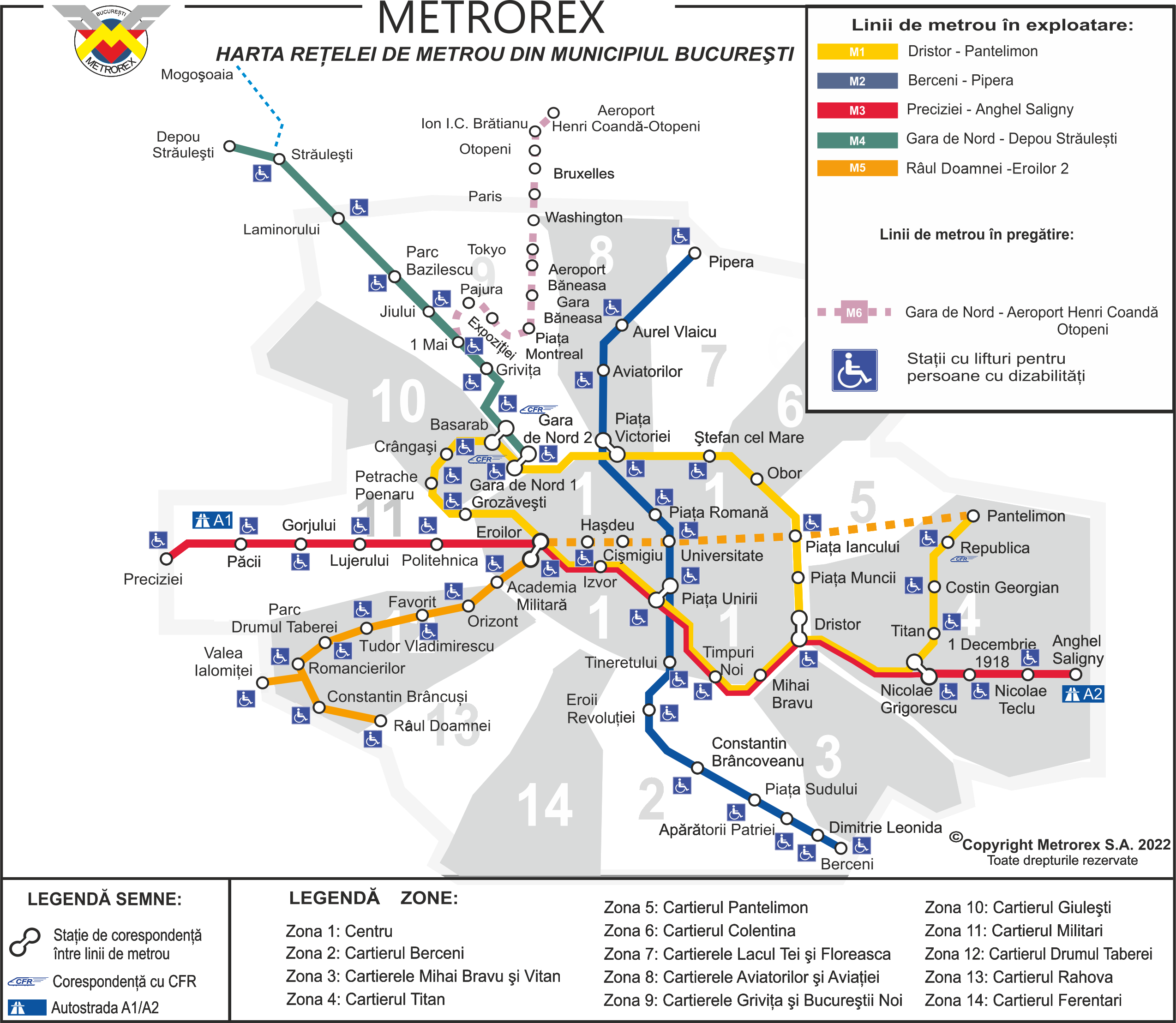 Metroul Bucurestean. Istorie si planuri de dezvoltare 19 Metroul Bucurestean. Istorie si planuri de dezvoltare