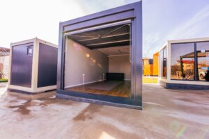 Qtm Garage, constructie tip container 18 mp, garaj, spatiu tehnic