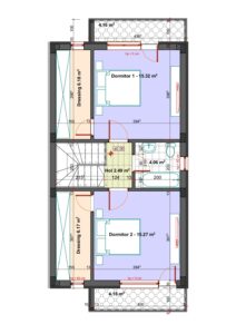 Vila tip duplex moderna, Comuna Berceni, Str. Calugareni, acces rapid Bucuresti