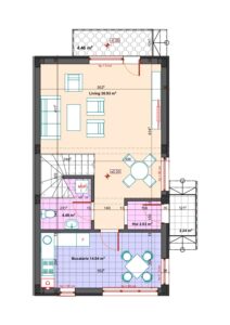 Vila tip duplex moderna, Comuna Berceni, Str. Calugareni, acces rapid Bucuresti