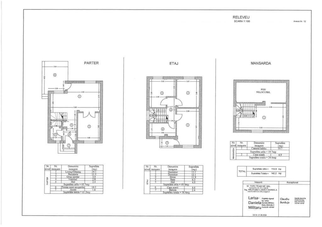 Vila moderna tip duplex, Strada Independentei, Comuna Berceni, Ilfov