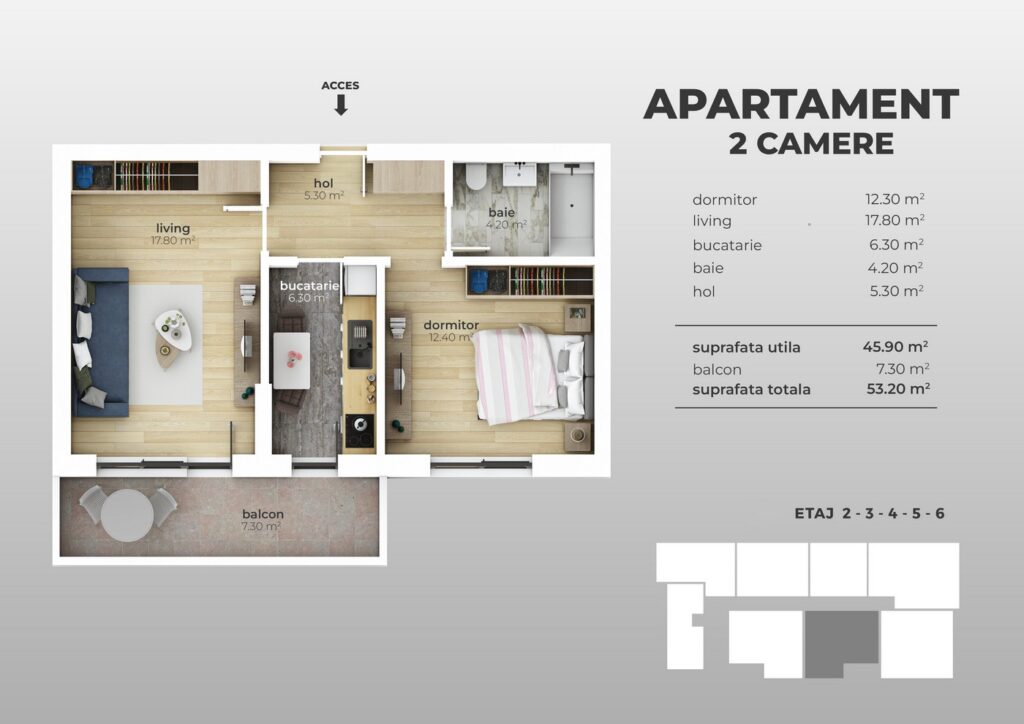 Apartament modern, imobil finalizat, mutare rapida, Sector 4, Bd. Constantin Brancoveanu