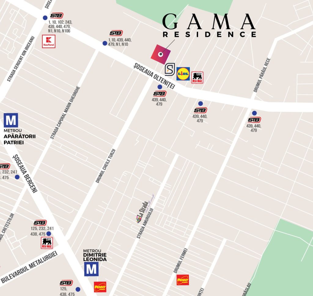 Gama Residence Oltenitei 23 2023.10.24 harti gama residence
