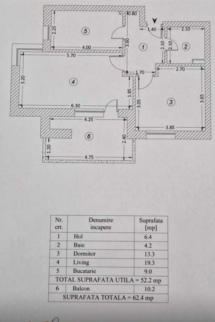 Apartament cu 2 camere de inchiriat, loc de parcare inclus, zona Bd.Metalurgiei, Sectorul 4