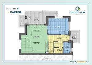 Vila 4 camere, ansamblu rezidential modern, OxyGo Park, Vidra