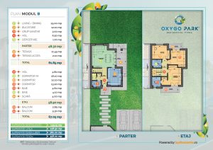 Vila 4 camere, ansamblu rezidential modern, OxyGo Park, Vidra