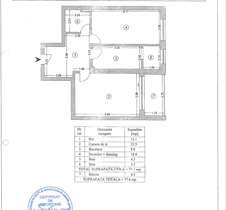 Apartament cu 2 camere decomandat, zona Eroii Revolutiei, Giurgiului