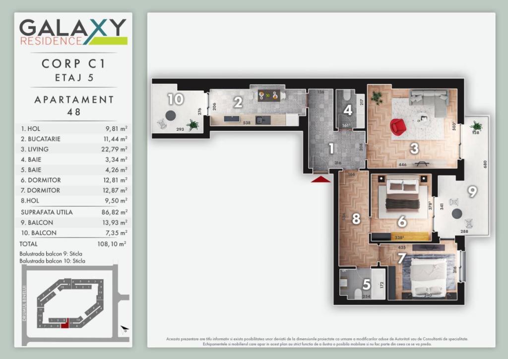 Apartament ideal cu 3 camere, decomandat, zona Parc Tudor Arghezi, Sector 4