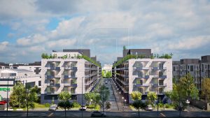 Apartament decomandat cu 2 camere, balcon 10.53 mp, parcare subterana, Popesti-Leordeni