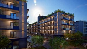 Apartament decomandat cu 2 camere, balcon 10.53 mp, parcare subterana, Popesti-Leordeni