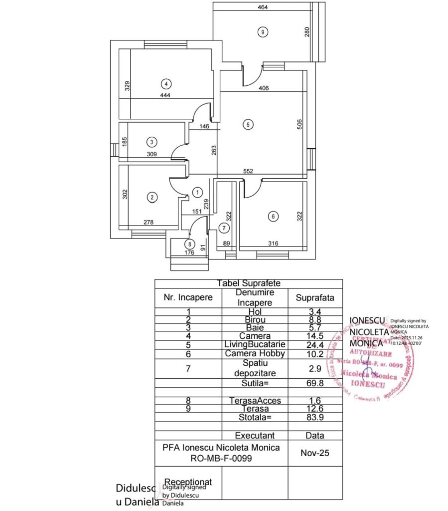 Casa individuala cu 3 camere, gata de mutare, disponibila imediat – Comuna Berceni
