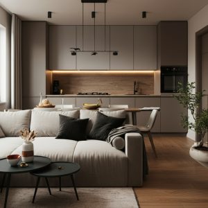 Apartament modern cu 2 camere, etaj intermediar, Pasarela Metrou Berceni, Popesti-Leordeni
