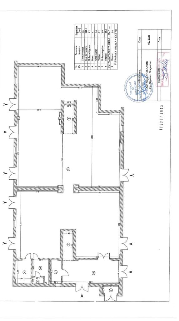 Spatiu comercial de inchiriat, 377 mp, trafic pietonal intens- The Grand Kristal Residence, Sector 4