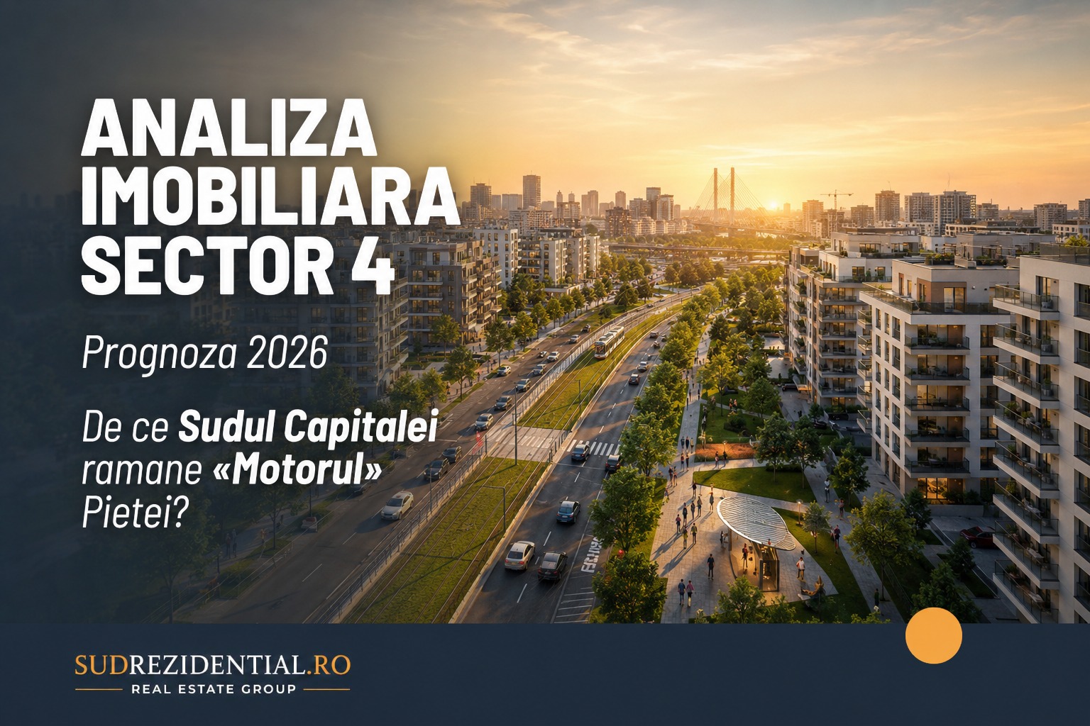 Analiza imobiliara Sector 4: Prognoza 2026. De ce Sudul Capitalei ramane „Motorul” pietei?