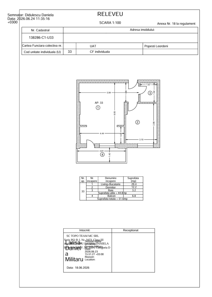 Apartament modern cu 2 camere, proiect rezidential premium, pasarela Metrou Berceni