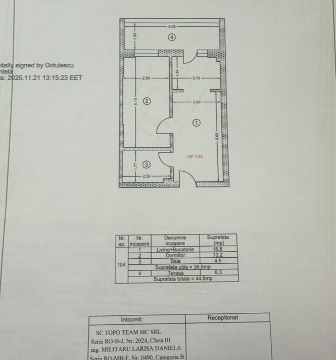 Apartament cochet cu 2 camere, finisat modern, compartimentare eficienta – Str. Solstitiului