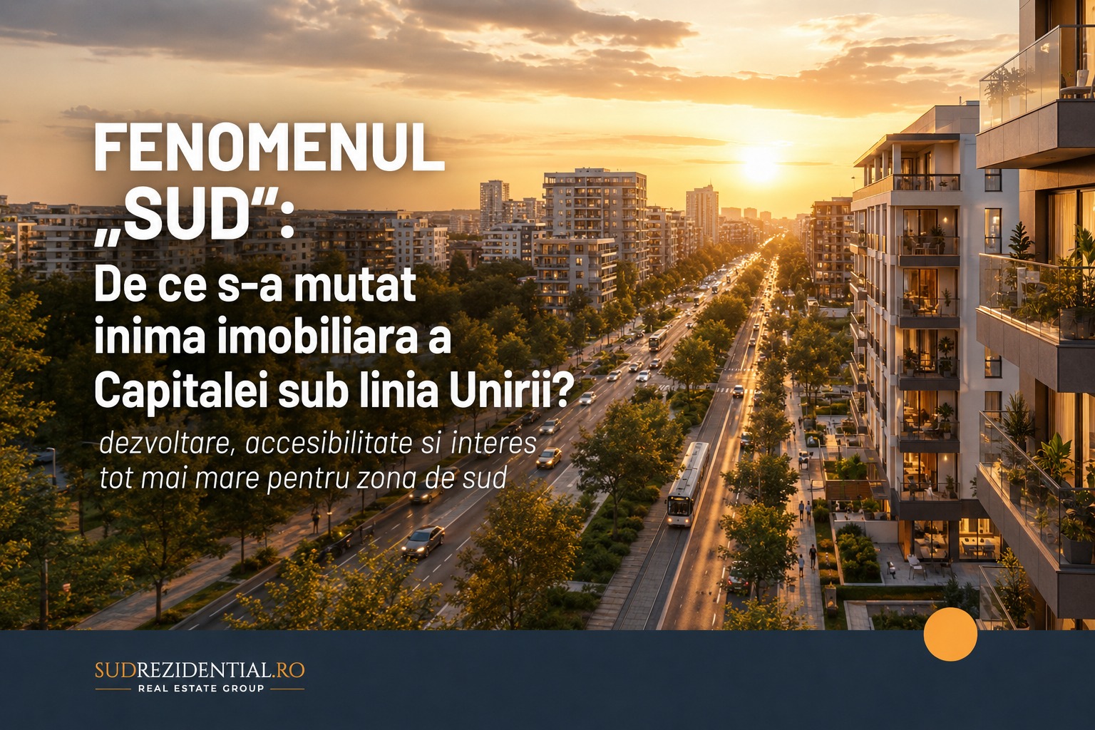 Fenomenul „Sud”: De ce s-a mutat inima imobiliara a Capitalei sub linia Unirii? 12 Fenomenul „Sud”: De ce s-a mutat inima imobiliara a Capitalei sub linia Unirii?