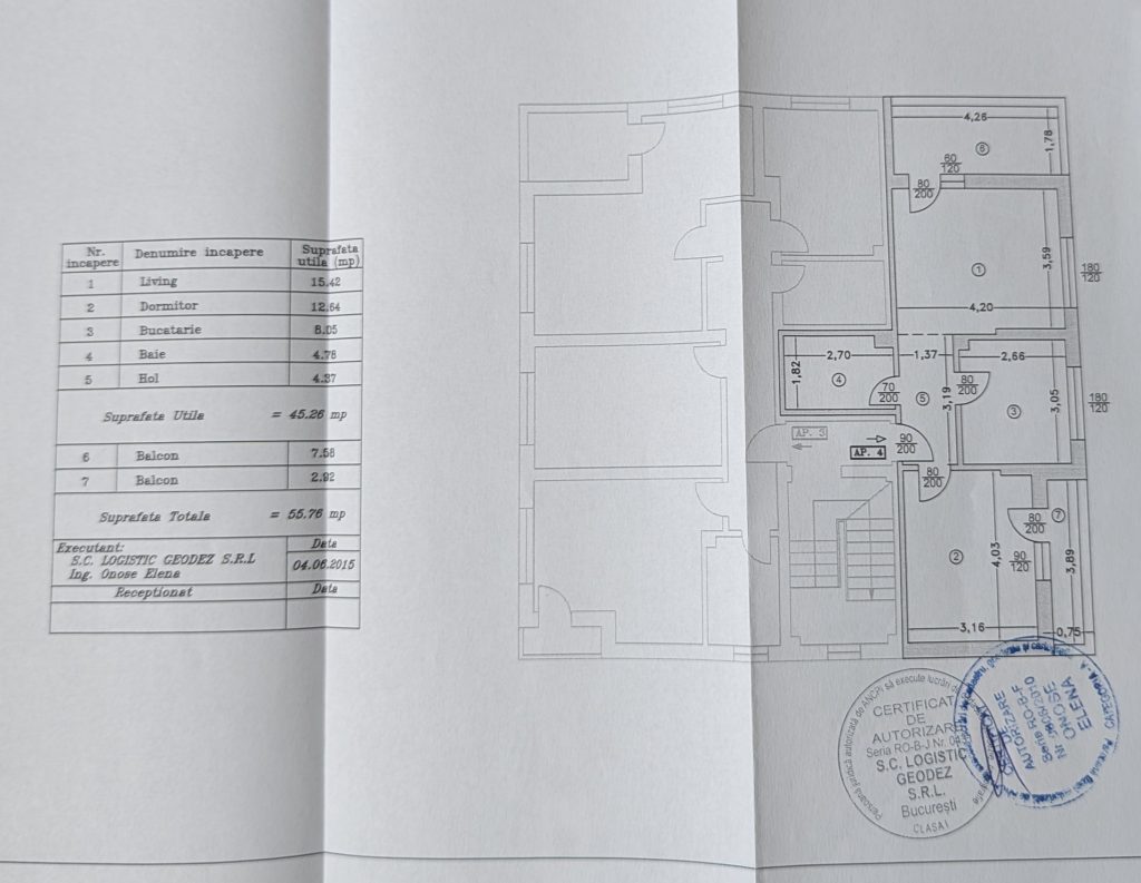 Apartament decomandat cu 2 camere si loc de parcare – Drumul Fermei, Popesti-Leordeni