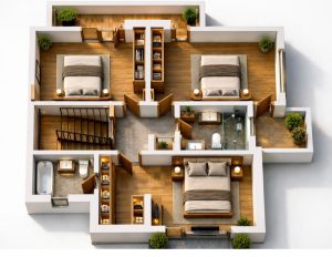 Vila tip duplex cu 3 dormitoare, curte generoasa si doua locuri de parcare – Popesti-Leordeni