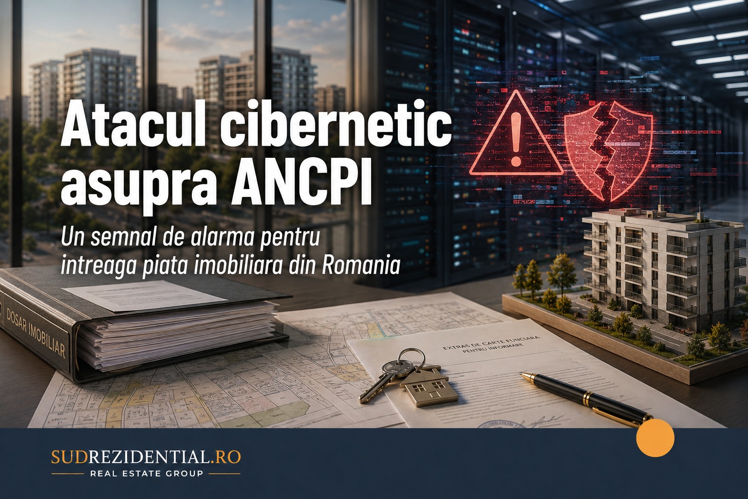 Atacul cibernetic asupra ANCPI – un semnal de alarma pentru intreaga piata imobiliara din Romania 1 Atacul cibernetic asupra ANCPI – un semnal de alarma pentru intreaga piata imobiliara din Romania